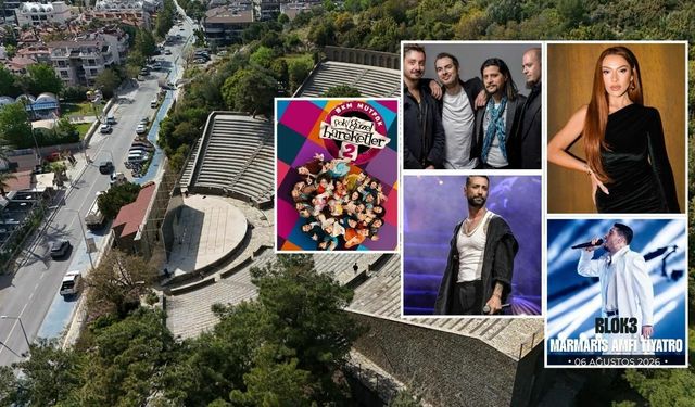 Marmaris Amfi Tiyatro’da Yaz Boyunca Sanat Rüzgarı Esecek