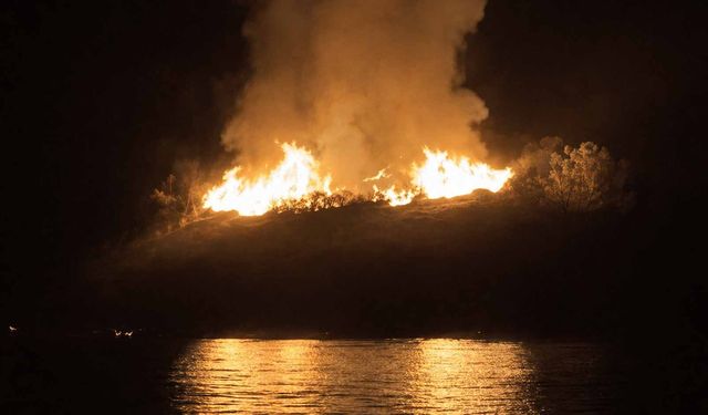 Marmaris’te yangın: Ekipler bölgeye sevk edildi