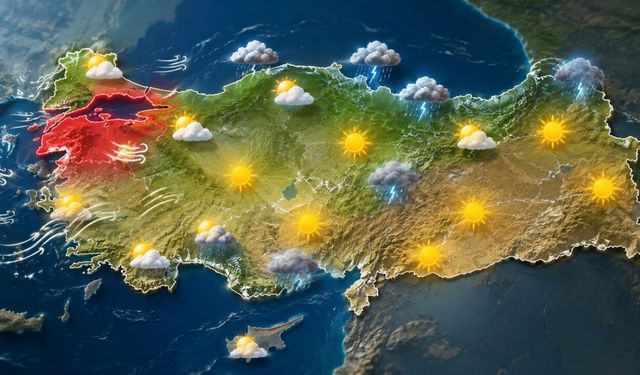 5 Ağustos Hava Durumu: Rüzgar ve Sağanak Alarmı Verildi