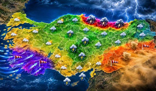 29 Ağustos Hava Durumu: Meteoroloji’den Şiddetli Yağış Uyarısı