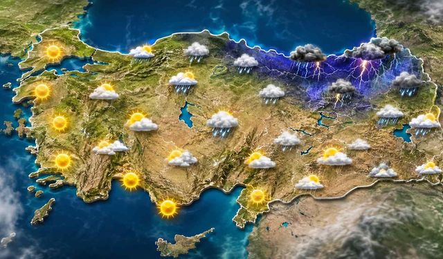 31 Ağustos Türkiye hava durumu: Kuvvetli yağış uyarısı