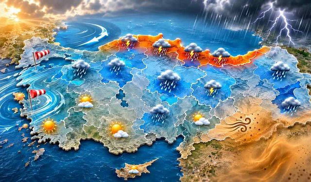 28 Ağustos Türkiye hava durumu: Kuvvetli yağış alarmı