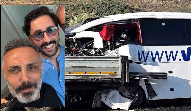 Milas’taki otobüs kazasında ünlü oyuncuya kötü haber