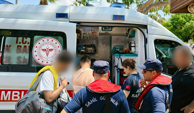 Marmaris ve Fethiye’de teknelerde yaralanan 2 kişi kurtarıldı
