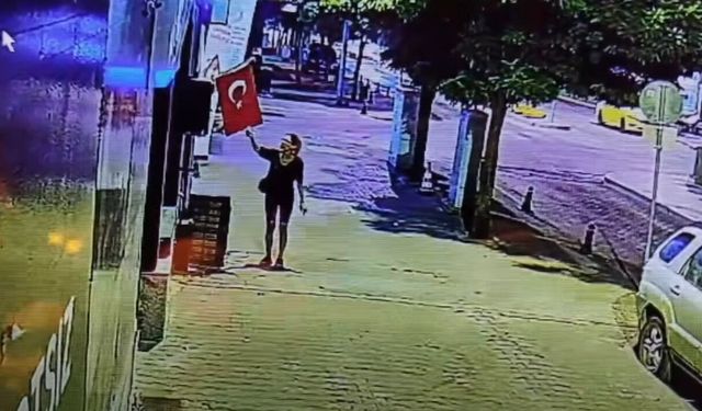 Menteşe’de Türk Bayrağını Yakan Şüpheli İçin Polis Harekete Geçti