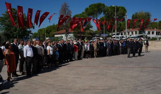 Yatağan’da 30 Ağustos Zafer Bayramı törenle kutlandı