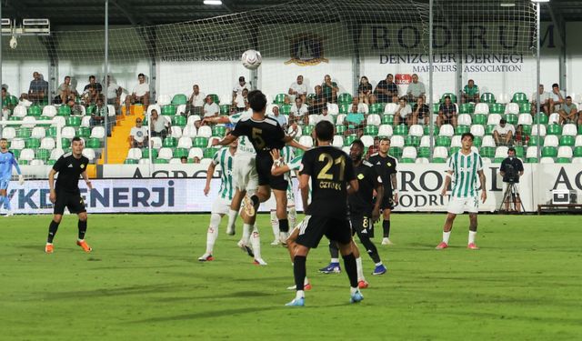 Bodrum FK’dan golsüz beraberlik