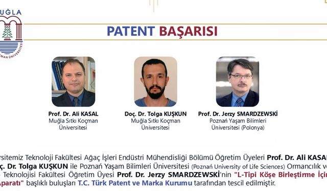 Muğla’dan mobilya sektörüne patentli buluş