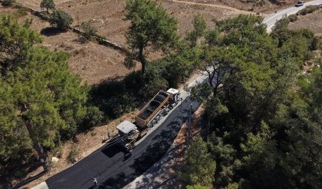 Bodrum’da 5 bin 250 m² asfalt