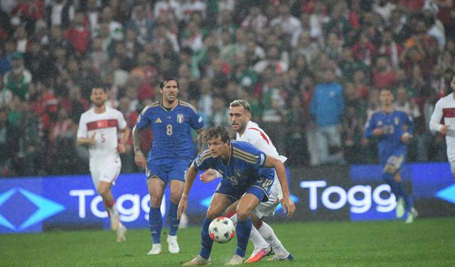 İtalya'dan Türkiye'ye ilk yarıda 3 gol