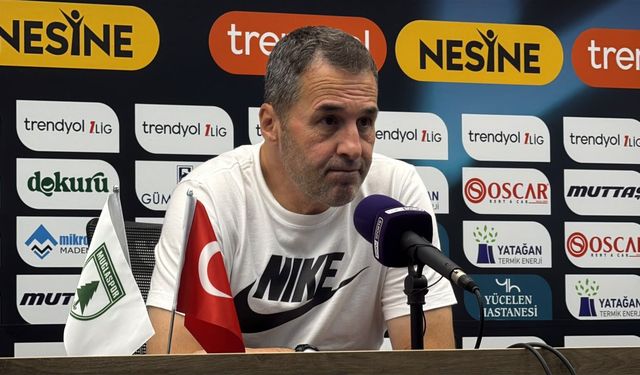 Muğlaspor Teknik Direktörü Koşukavak'tan maç değerlendirmesi