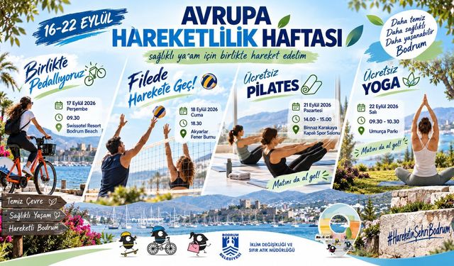 Bodrum’da hareket dolu hafta başlıyor