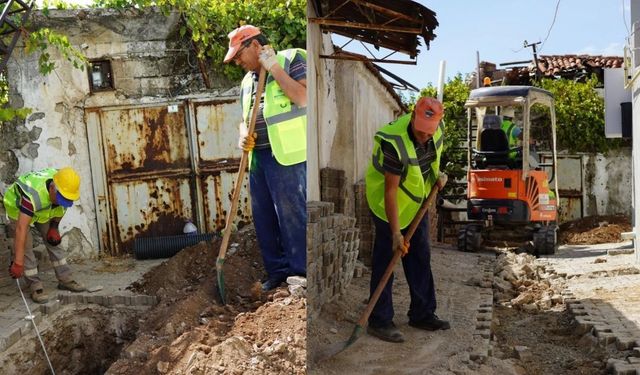 Menteşe’de fosseptik sorununa altyapı çözümü