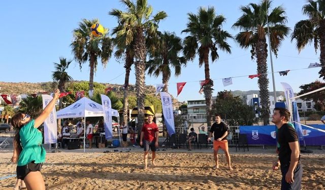 Plaj voleybolu heyecanı devam ediyor