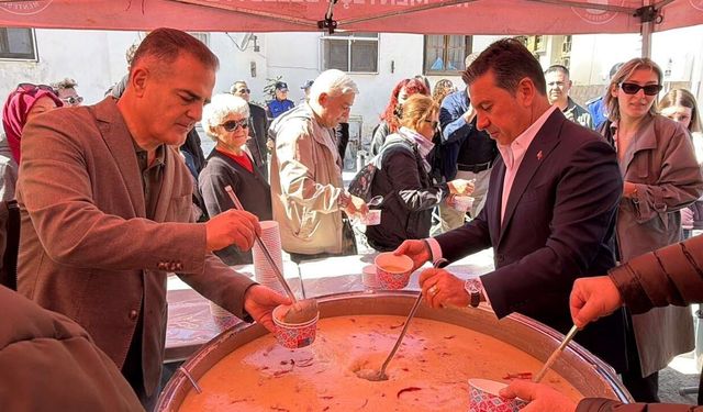 Muğla’da 40 kilo tarhanayla 2 bin kişiye çorba ikramı
