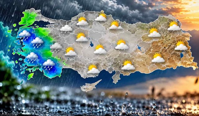 Ege’de hava değişiyor: Muğla’nın 5 ilçesinde sağanak