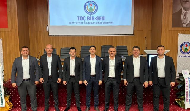 Muğla Toç Bir-Sen’de bayrak değişimi: Yeni başkan İbrahim Özkan