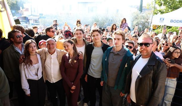 Bodrum’da Daha 17 oyuncularına ve futbolculara yoğun ilgi