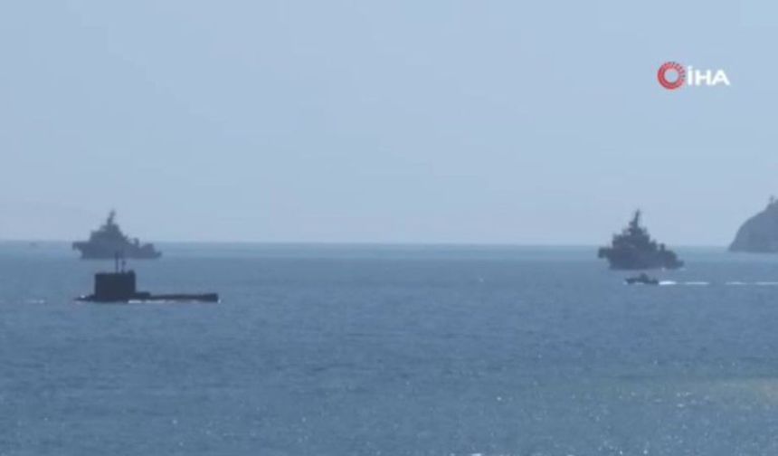 Marmaris Aksaz Deniz Üs Komutanlığı'nda "Kurtaran 2024" Tatbikatı