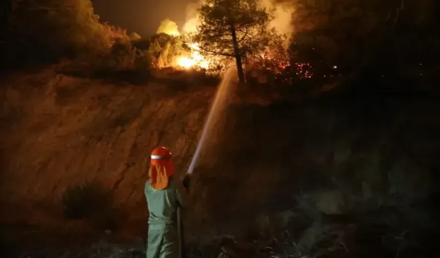 Buldan ve Buharkent’te Yangınla Mücadele 5. Gününde