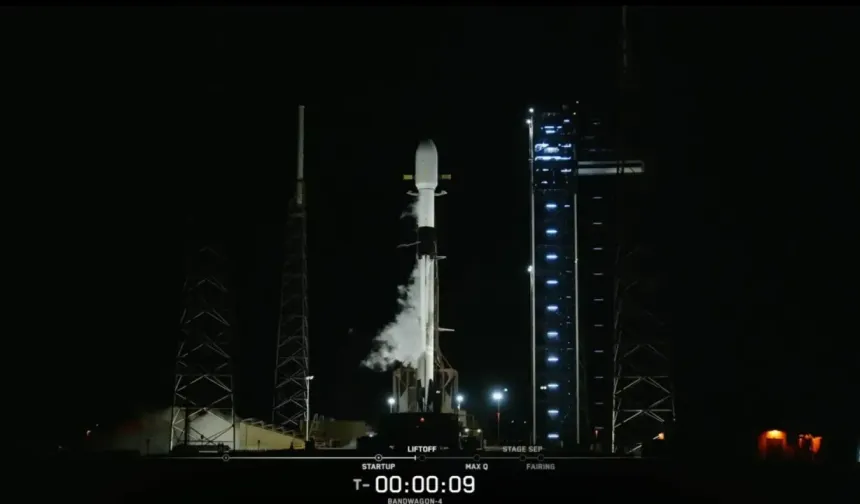 Milli uydu FERGANİ FGN-100-D2 uzayda