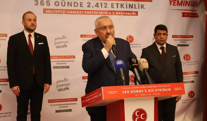 MHP Genel Başkan Yardımcısı Yalçın: “Türk milliyetçileri şer ittifaklarına rağmen yoluna devam edecek”