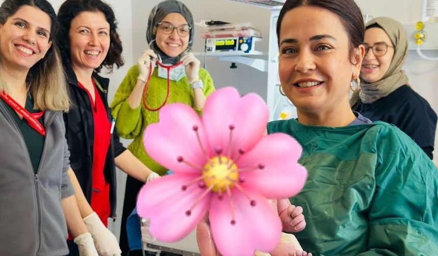 Aydın Şehir Hastanesi’nde ilk bebek dünyaya geldi