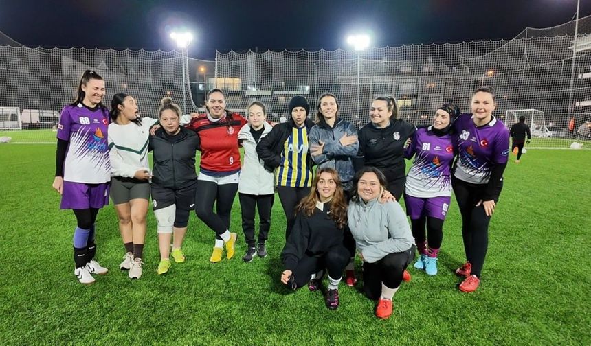 Marmaris'te kadınlardan 9 yıllık futbol geleneği