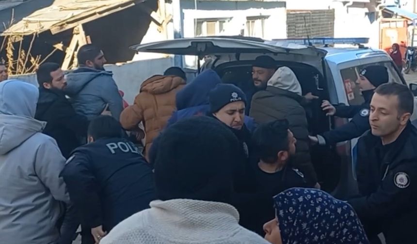 Cezaevinden kaçan mahkum mahalleyi birbirine kattı