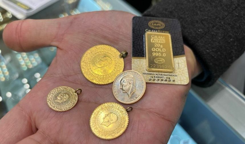 8 Eylül’de altın yükselişle başladı, yönünü aşağı çevirdi