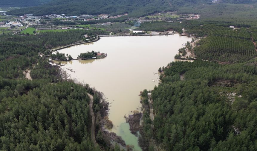 Kuraklığın Pençesindeki Ula Göleti’ne Yağışlar Can Oldu