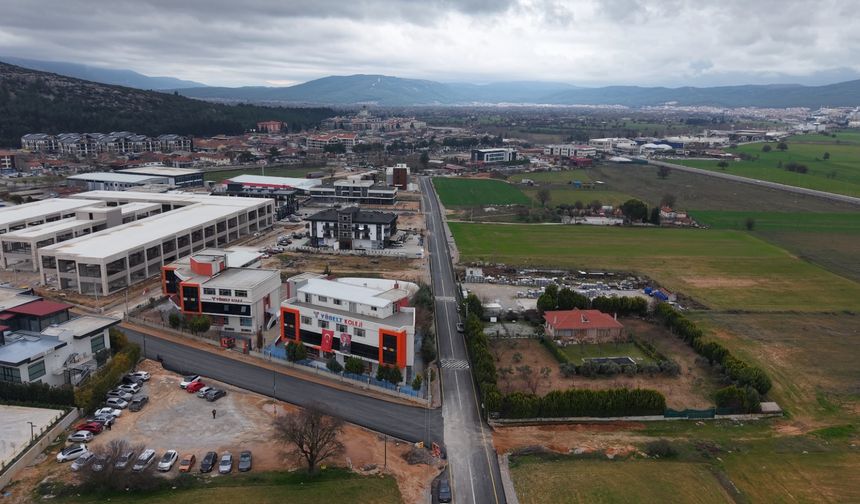 Muğla'da Kolejler Bölgesi’nde Yol Çalışmasını Tamamlandı