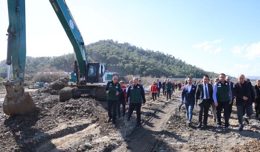 Bakan Yardımcısı Dalaman Çayı’nda inceleme yaptı