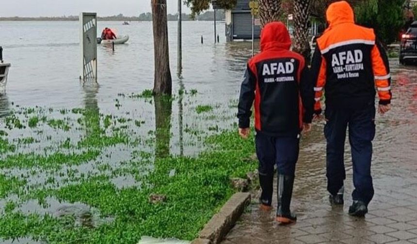 Köyceğiz Gölü'nde AFAD ekipleri önlem aldı