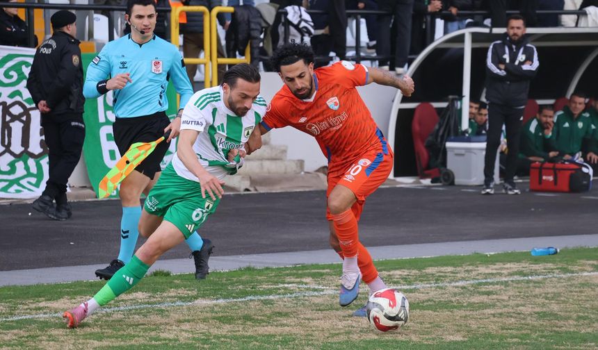 Muğlaspor–İskenderunspor Maçında İlk Yarı Golsüz Tamamlandı