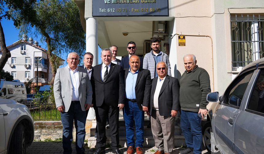 FTSO Yönetiminden Esnaf Odalarına Tebrik Ziyareti