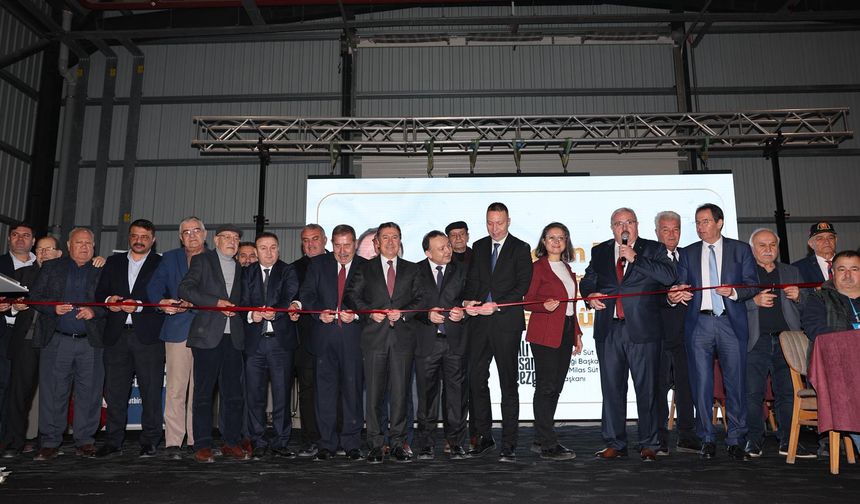 Milas’ta Flake Yem Üretim Tesisi Hizmete Açıldı