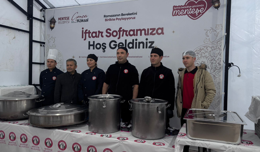 Menteşe’de İlk İftarda 2 Bin Kişiye Yemek Dağıtıldı