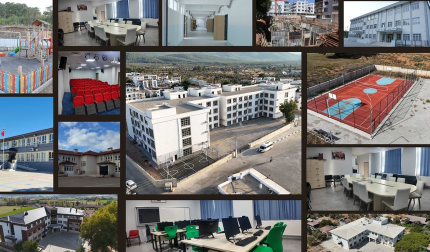 Muğla’da Okullar Depreme Karşı Güçlendirilmeye Devam Ediyor