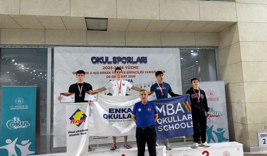 Genç Yüzücüler Muğla’ya Türkiye Derecesi Getirdi