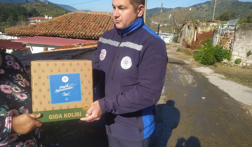 Büyükşehir Ramazan’da Gıda Kolisi Dağıtımına Başladı