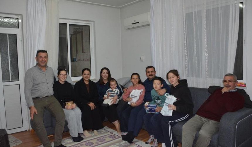 Köyceğiz Kaymakamı Kumcu, ilk iftarda Çelik ailesine konuk oldu