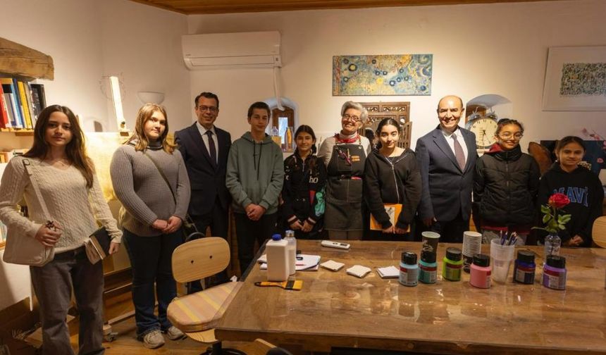 Datça’da Öğrenciler Sanatla İlham Veren Gün Yaşadı