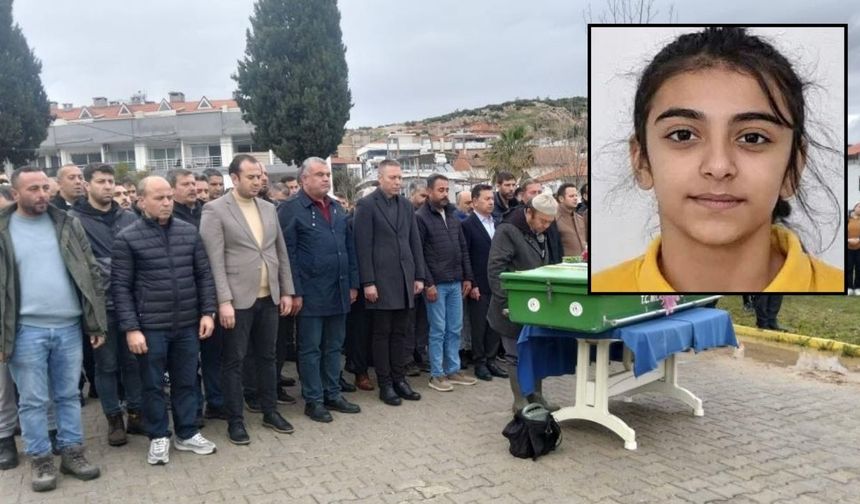 Milas Minik Öykü’ye Ağladı: Gözyaşlarıyla Uğurlandı
