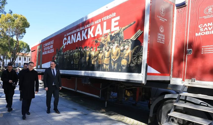 Çanakkale Ruhunu Muğla’ya Taşıyan Müze Tırına Yoğun İlgi