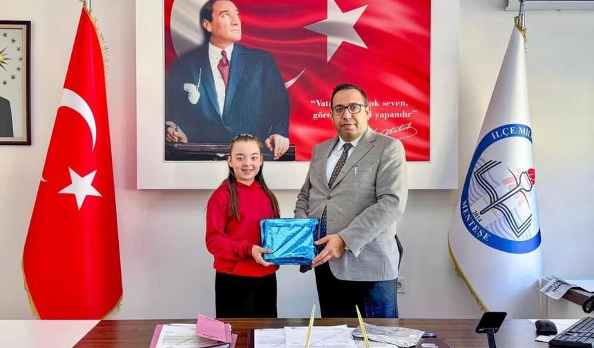 Türkiye Birincisi Azra’dan Anlamlı Ziyaret