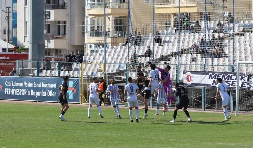 Fethiyespor ile Isparta 32 Spor 1-1 Berabere Kaldı