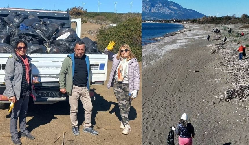 Datça’da 10 Bin Metrekarelik Temizlik Seferberliği