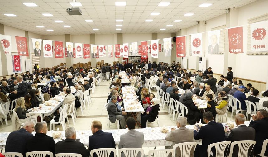 MHP Muğla Kavaklıdere’de Gönül Sofrasında Buluştu