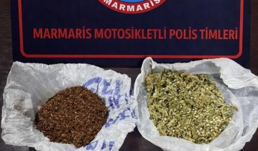 Marmaris'te Kavga İhbarına Giden Polis Uyuşturucuya Rastladı